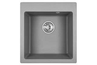 Мойка кухонная Granula 4651, АЛЮМИНИУМ